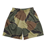 Turtle Shell South Korean CAMO Unisex Mesh Shorts - 2XS