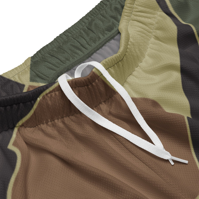 Turtle Shell South Korean CAMO Unisex Mesh Shorts