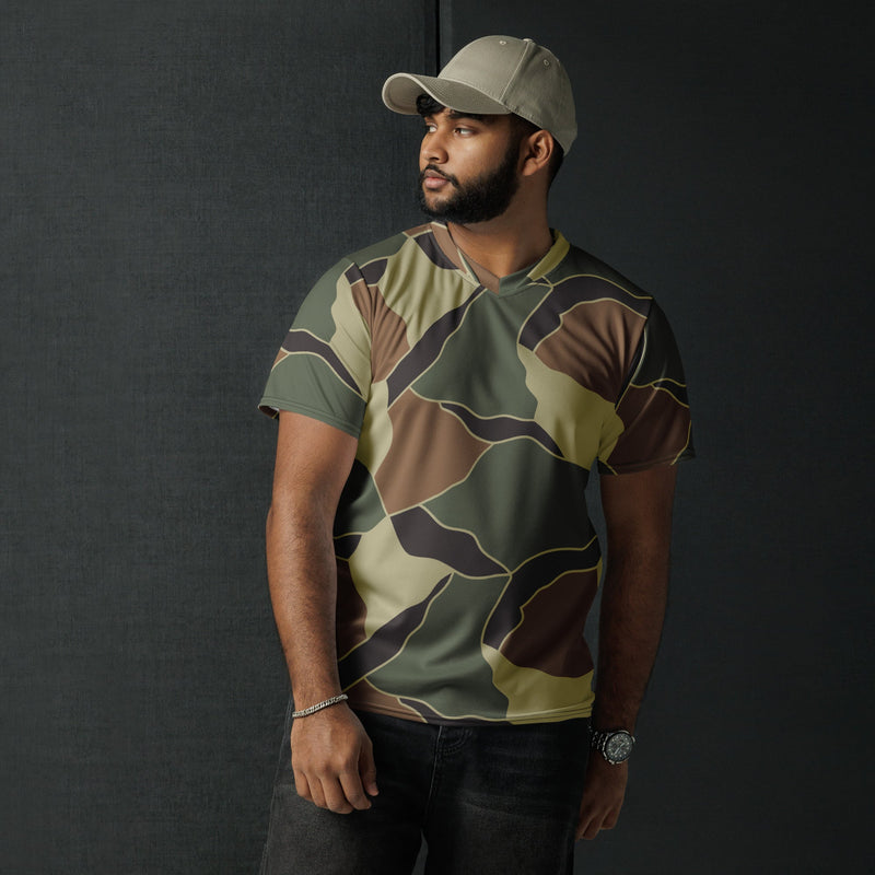 Turtle Shell South Korean CAMO Unisex Sports Jersey