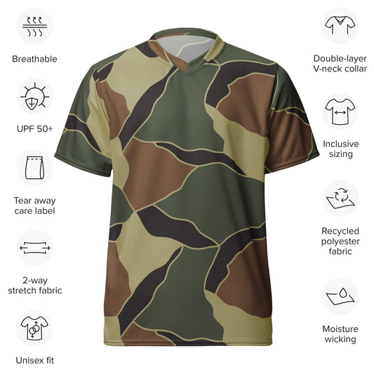 South Korean ROK Turtle Shell CAMO unisex sports jersey - Sports Jerseys