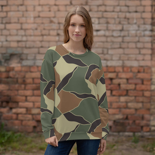 South Korean ROK Turtle Shell CAMO Unisex Sweatshirt - Sweatshirts