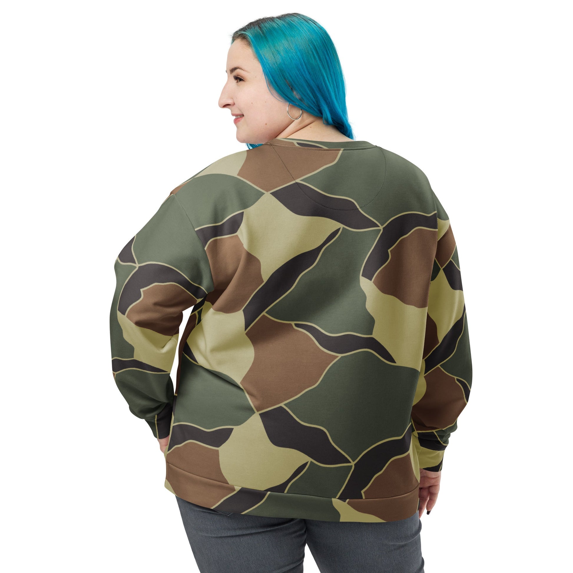 South Korean ROK Turtle Shell CAMO Unisex Sweatshirt - Sweatshirts