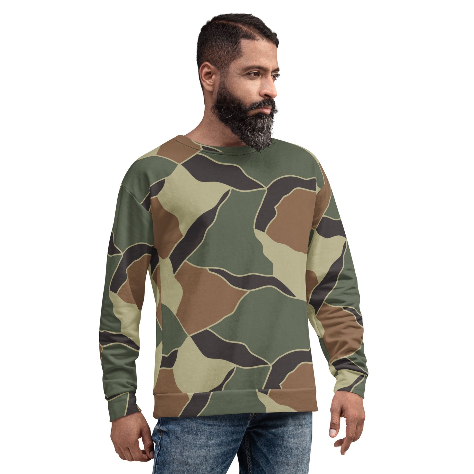 South Korean ROK Turtle Shell CAMO Unisex Sweatshirt - Sweatshirts