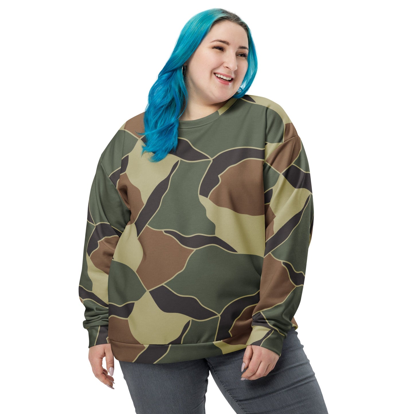South Korean ROK Turtle Shell CAMO Unisex Sweatshirt - Sweatshirts