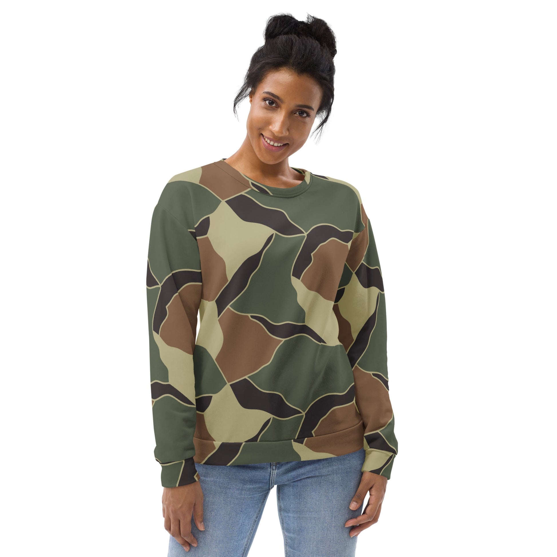 South Korean ROK Turtle Shell CAMO Unisex Sweatshirt - Sweatshirts