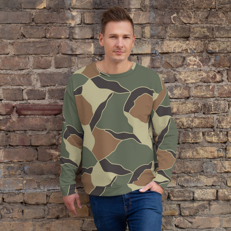 Turtle Shell South Korean CAMO Unisex Sweatshirt - XS