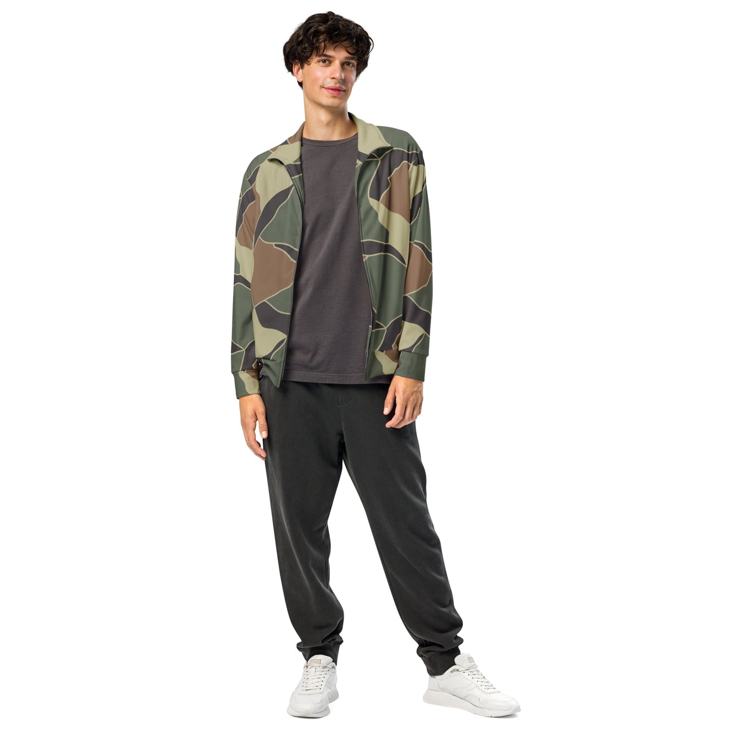 South Korean ROK Turtle Shell CAMO Unisex track jacket - Track Jackets