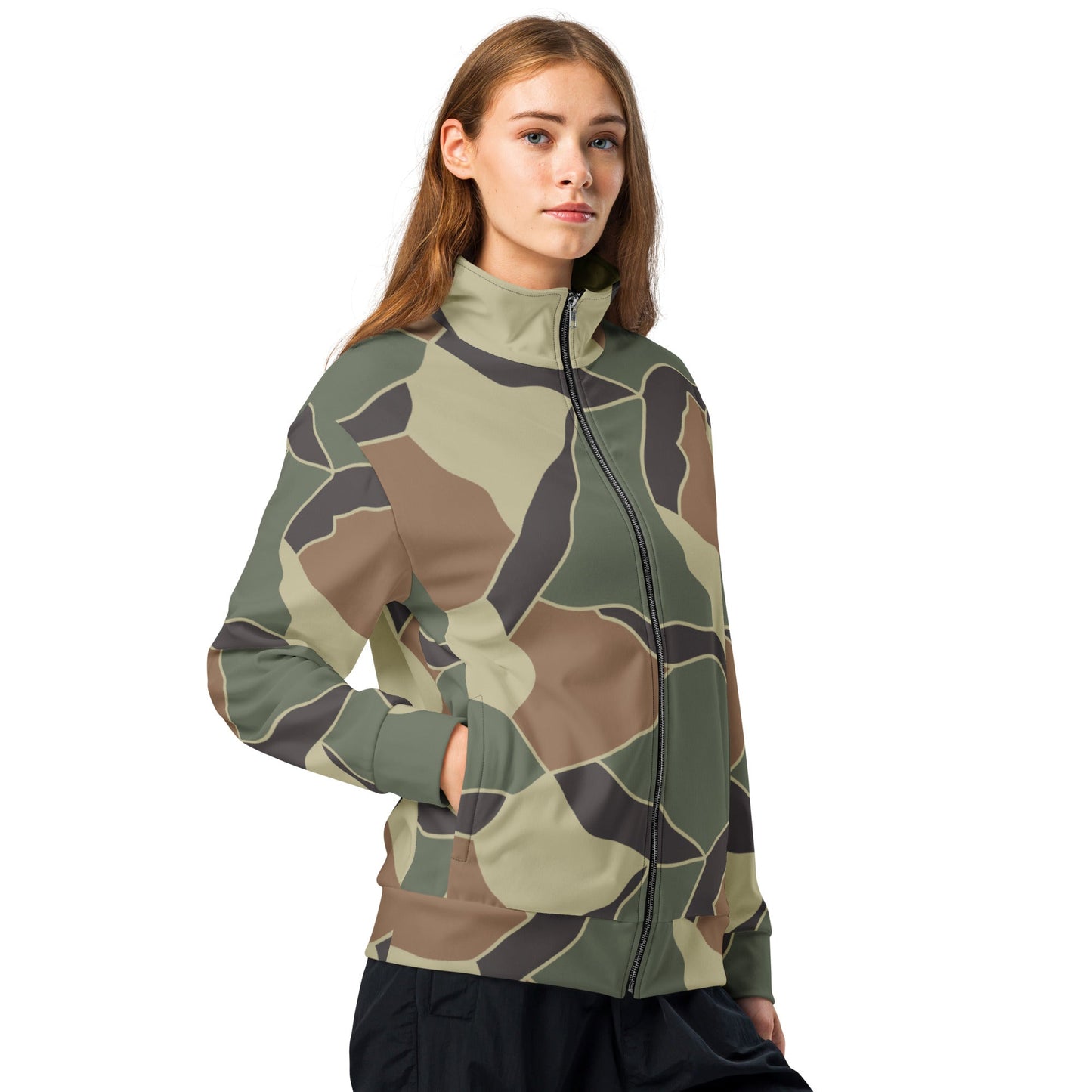 South Korean ROK Turtle Shell CAMO Unisex track jacket - Track Jackets