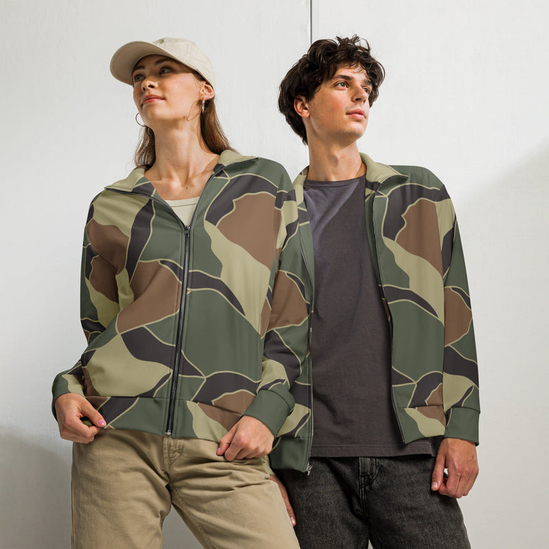 Turtle Shell South Korean CAMO Unisex Track Jacket - 2XS
