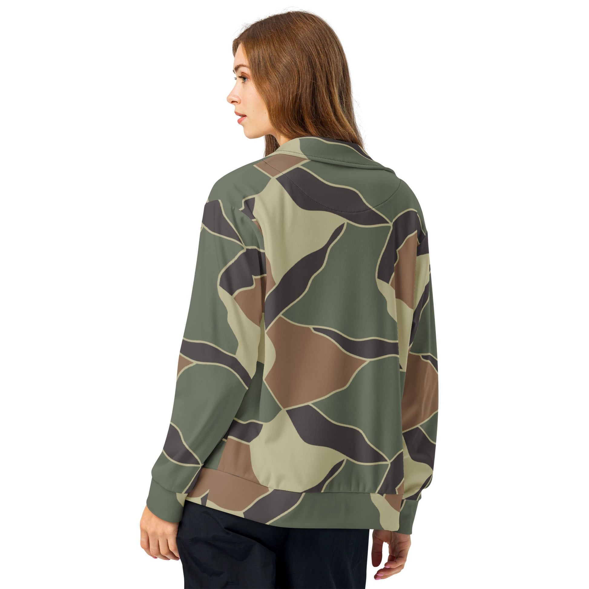 South Korean ROK Turtle Shell CAMO Unisex track jacket - Track Jackets