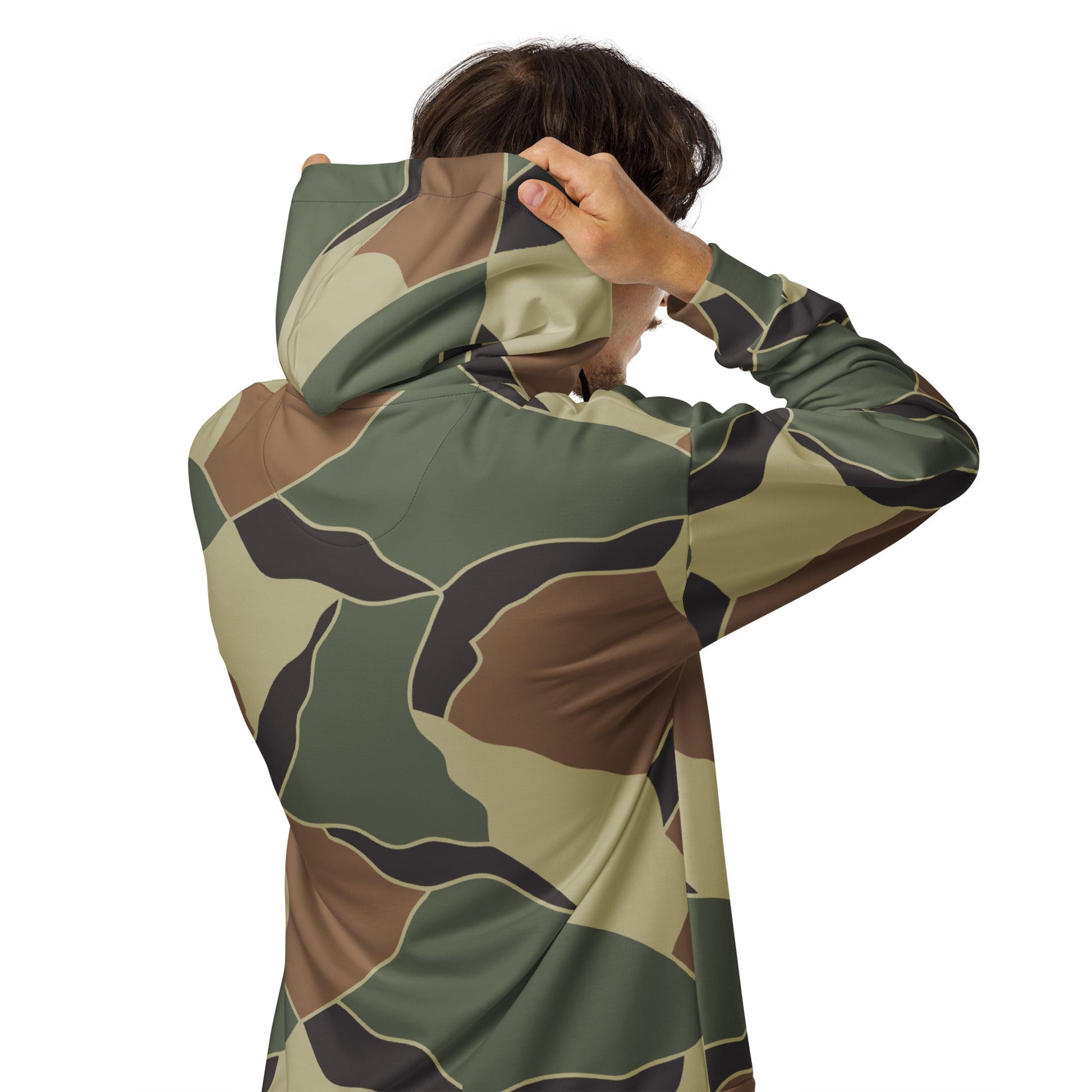 South Korean ROK Turtle Shell CAMO Unisex zip hoodie - Zip Hoodies