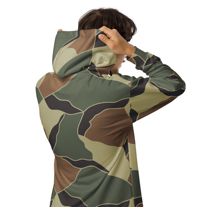 South Korean ROK Turtle Shell CAMO Unisex zip hoodie - Zip Hoodies