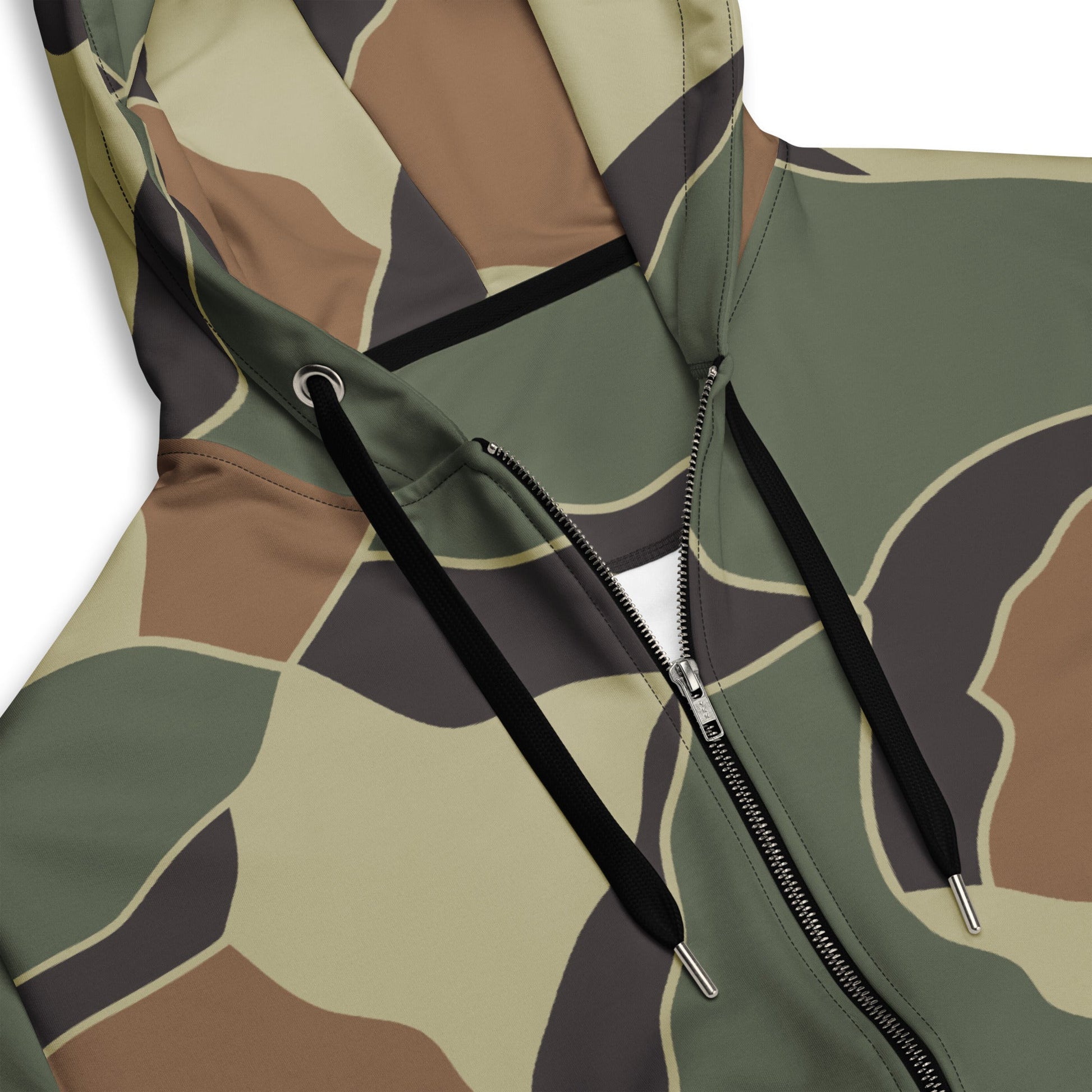 South Korean ROK Turtle Shell CAMO Unisex zip hoodie - Zip Hoodies