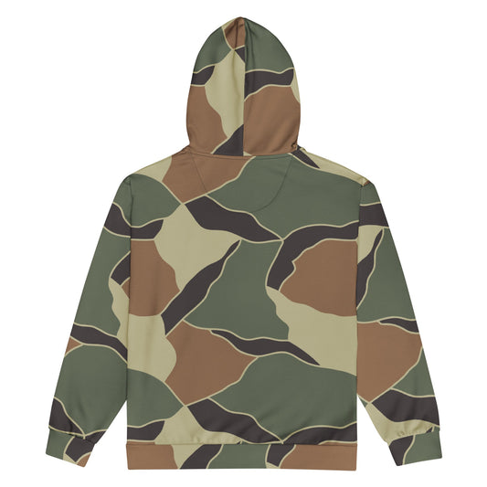 South Korean ROK Turtle Shell CAMO Unisex zip hoodie - Zip Hoodies