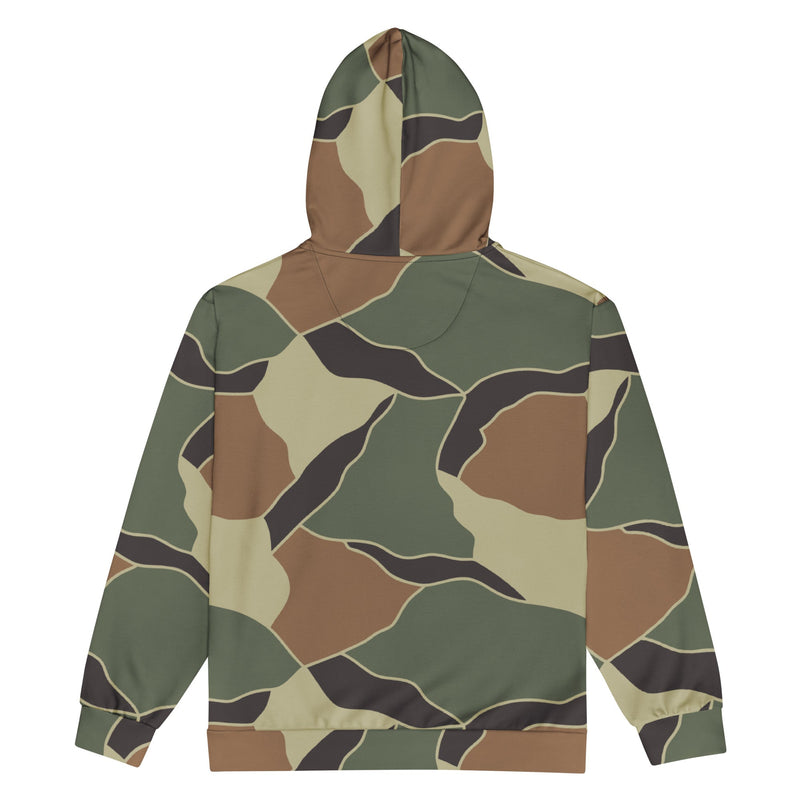 Turtle Shell South Korean CAMO Unisex Zip Hoodie