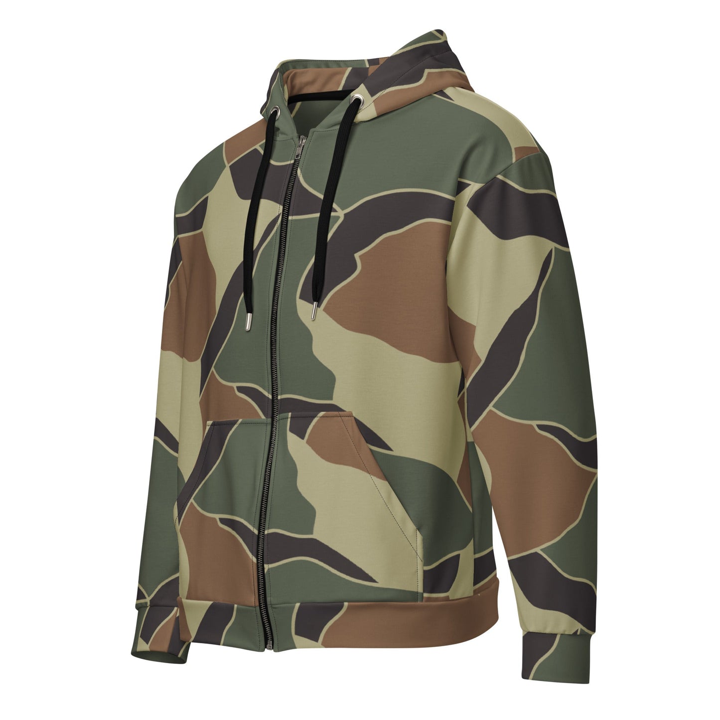 South Korean ROK Turtle Shell CAMO Unisex zip hoodie - Zip Hoodies