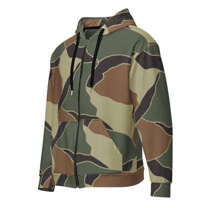 South Korean ROK Turtle Shell CAMO Unisex zip hoodie - Zip Hoodies