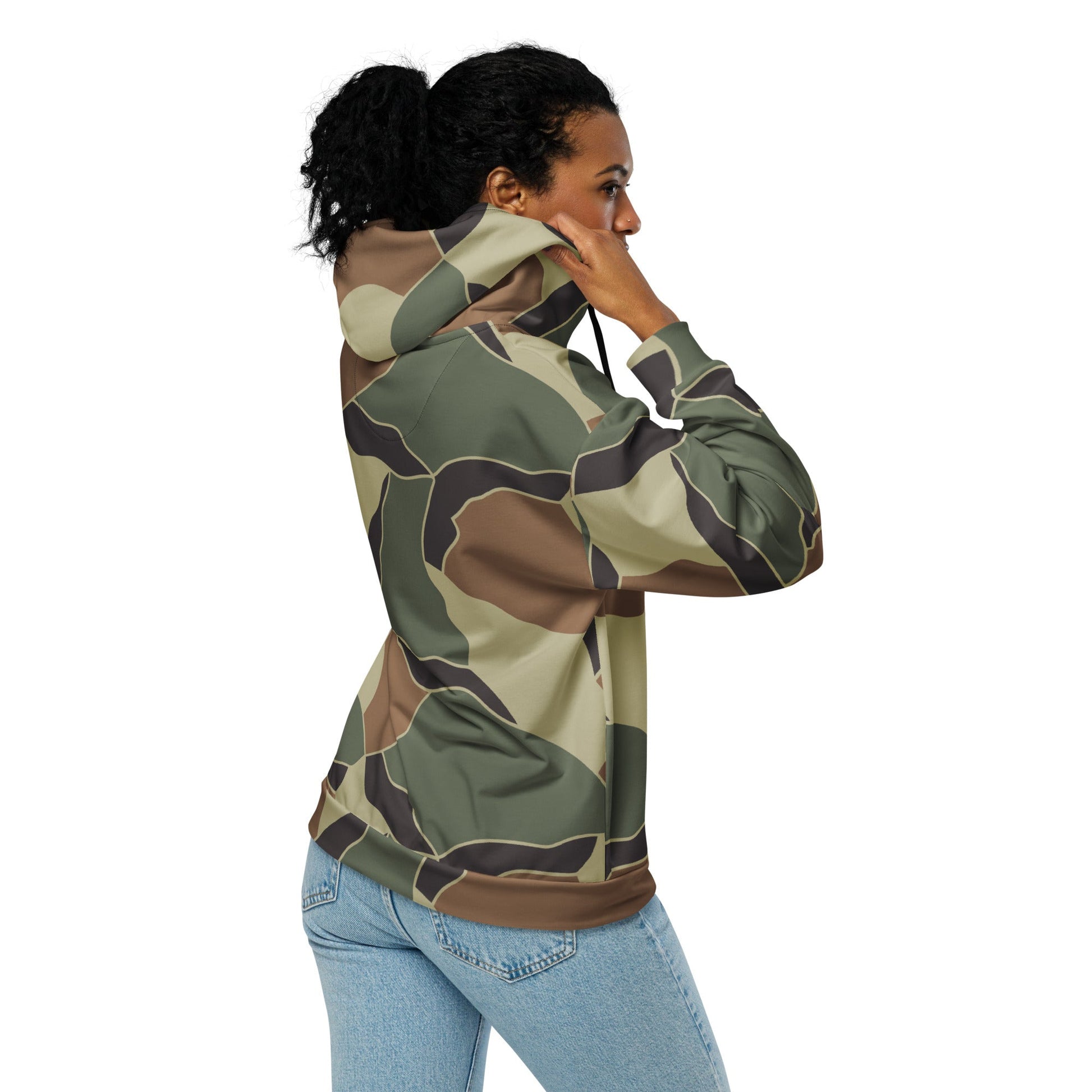 South Korean ROK Turtle Shell CAMO Unisex zip hoodie - Zip Hoodies