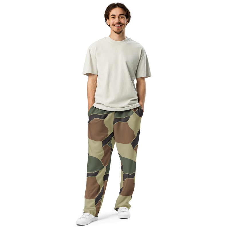 Turtle Shell South Korean CAMO Unisex Wide-Leg Joggers