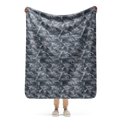 South Korean Sea Salvage & Rescue Unit (SSU) Digital CAMO Sherpa blanket - 50″×60″ - Blanket