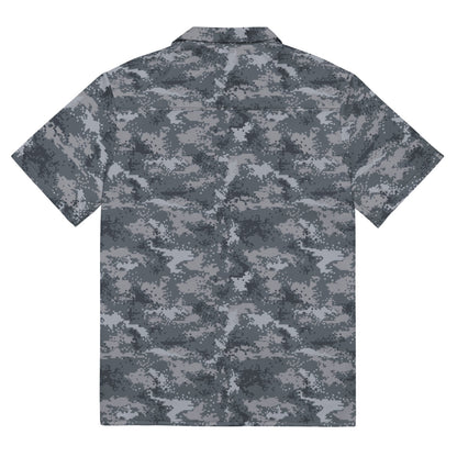 South Korean Sea Salvage & Rescue Unit (SSU) Digital CAMO Unisex button shirt - Button Shirt