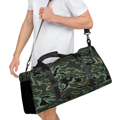 South Korean Special Forces Noodle Swirl CAMO Duffle bag