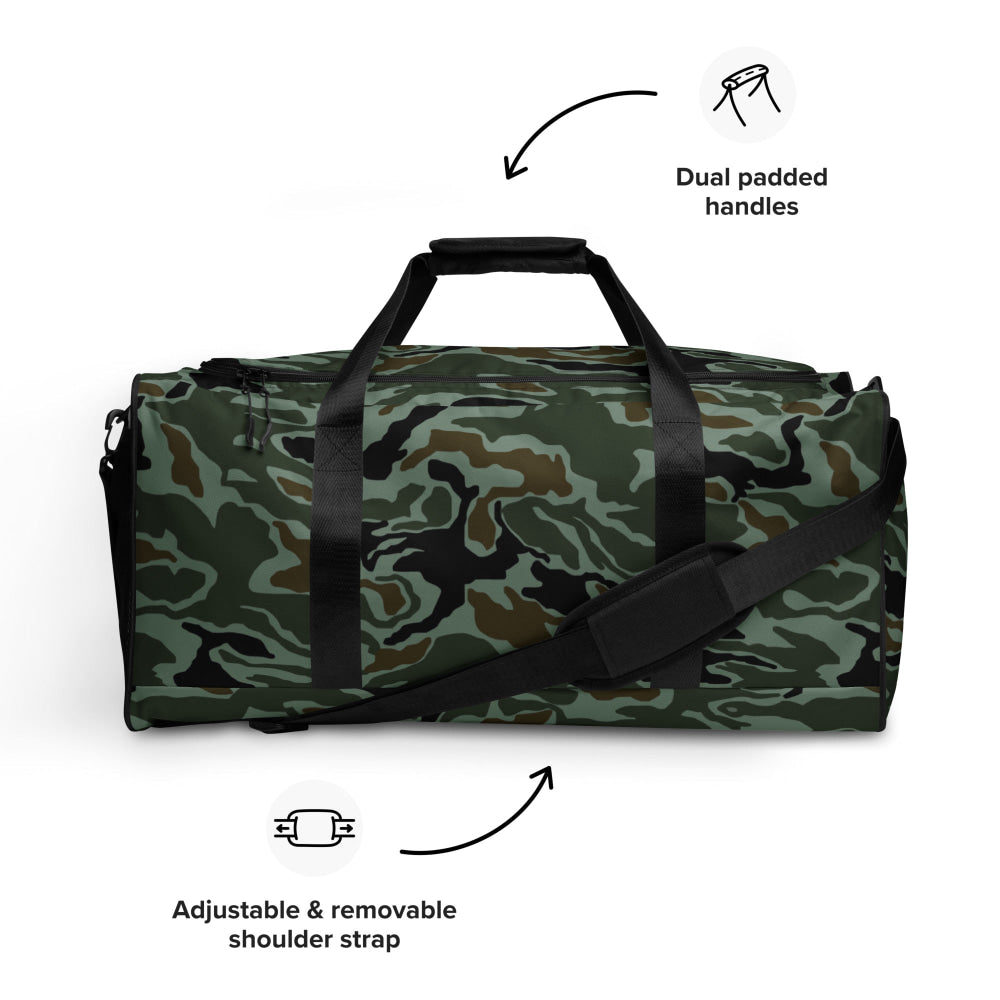 South Korean Special Forces Noodle Swirl CAMO Duffle bag - Bag