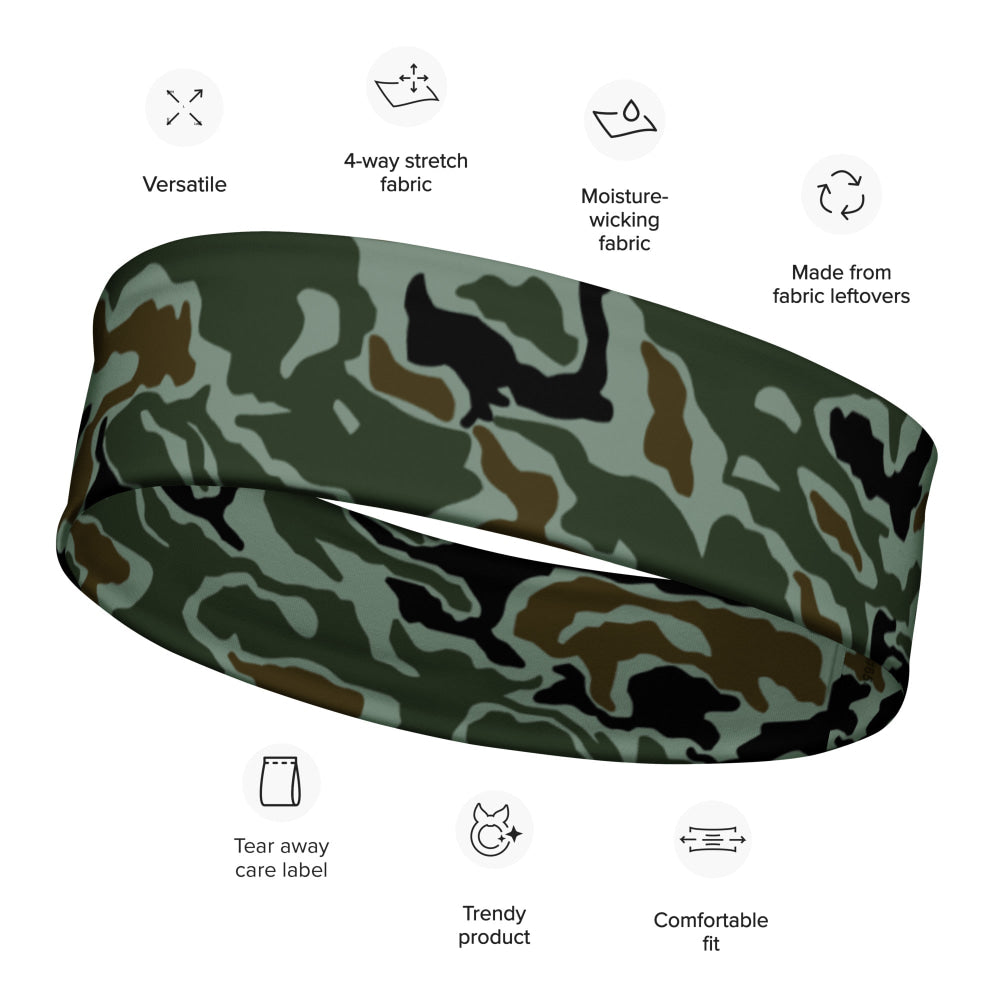 South Korean Special Forces Noodle Swirl CAMO Headband