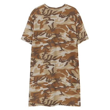 South Korean Tonghab Desert CAMO T-shirt dress - Womens T-Shirt Dress