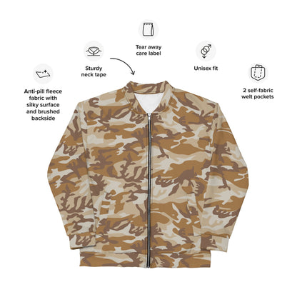 South Korean Tonghab Desert CAMO Unisex Bomber Jacket