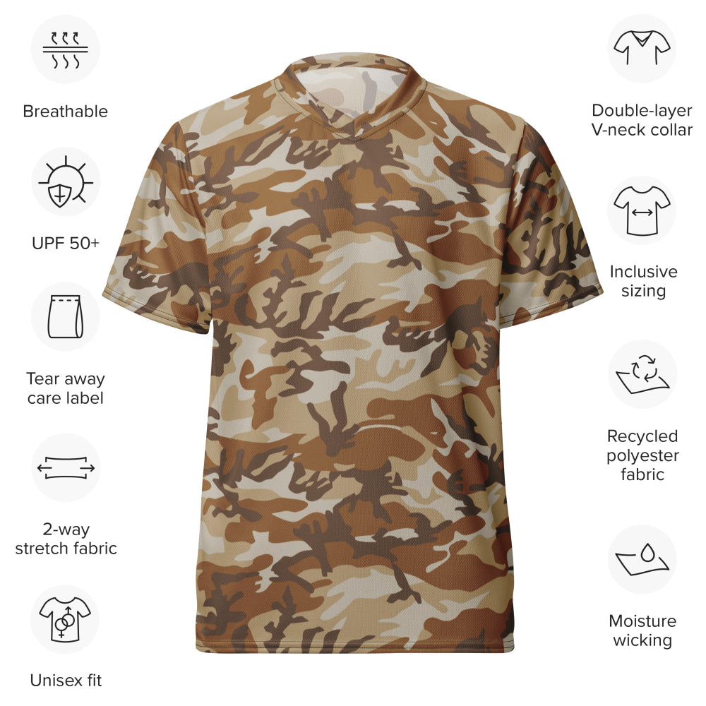 South Korean Tonghab Desert CAMO unisex sports jersey - Unisex Sports Jersey