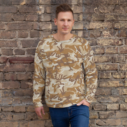 South Korean Tonghab Desert CAMO Unisex Sweatshirt - XS