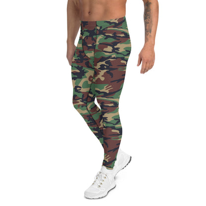 South Korean Tonghab Woodland CAMO Men’s Leggings - Mens