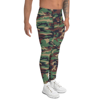 South Korean Tonghab Woodland CAMO Men’s Leggings - Mens