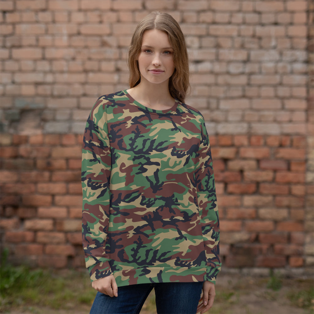 South Korean Tonghab Woodland CAMO Unisex Sweatshirt