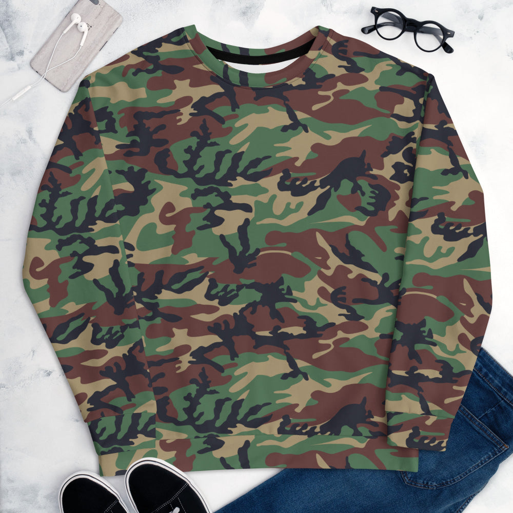 South Korean Tonghab Woodland CAMO Unisex Sweatshirt