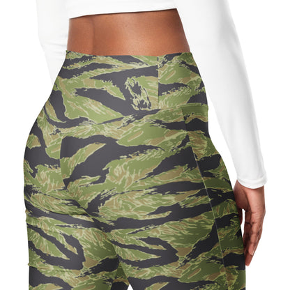 South Vietnam Original Tiger Stripe CAMO Flare leggings - Womens Leggings