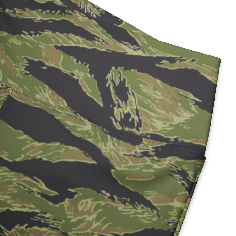 South Vietnam Original Tiger Stripe CAMO Flare leggings - Womens Leggings