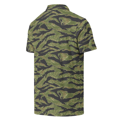 South Vietnam Original Tiger Stripe CAMO Men’s slim fit polo - Mens Slim Fit Polo