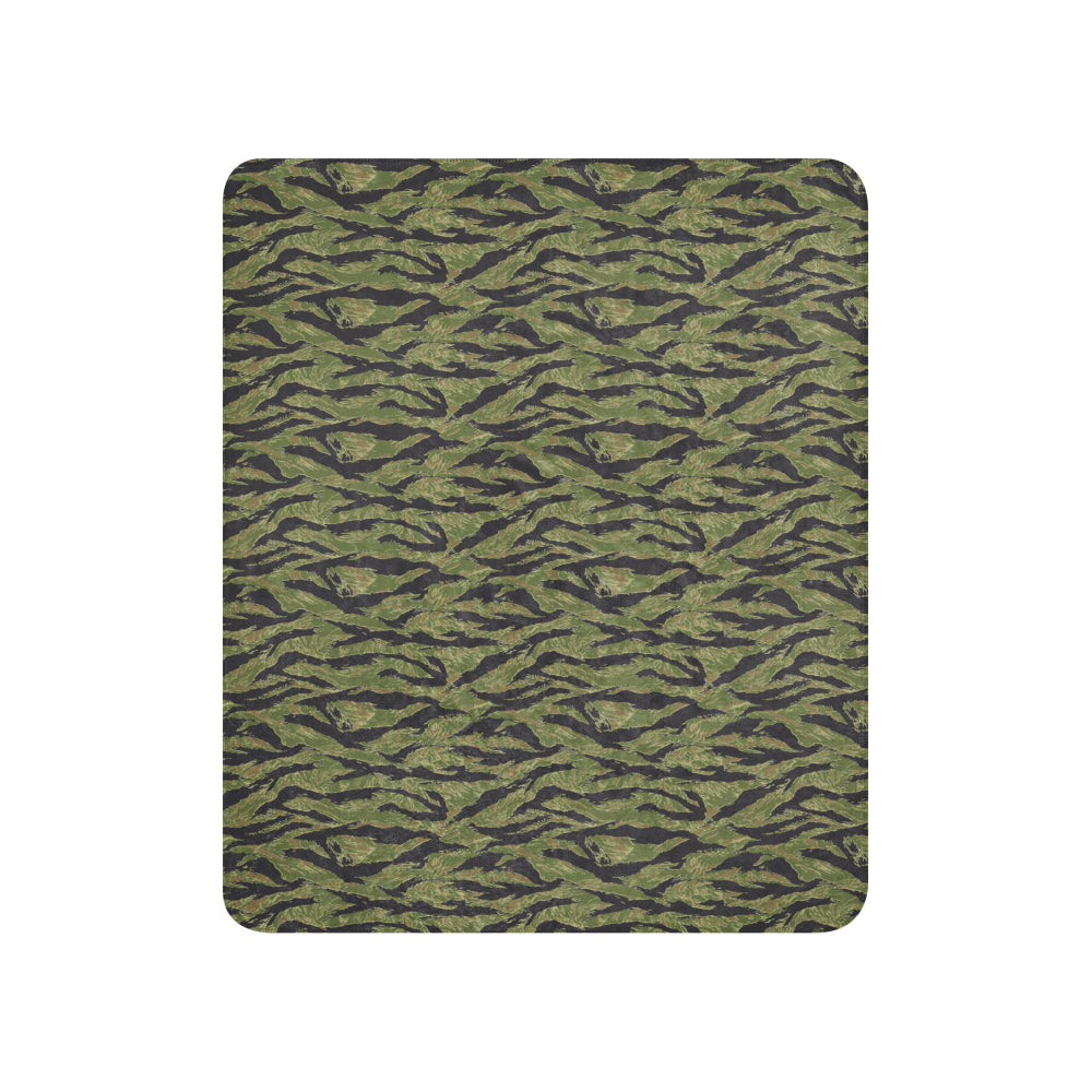 South Vietnam Original Tiger Stripe CAMO Sherpa blanket - Blanket