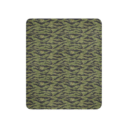 South Vietnam Original Tiger Stripe CAMO Sherpa blanket - Blanket