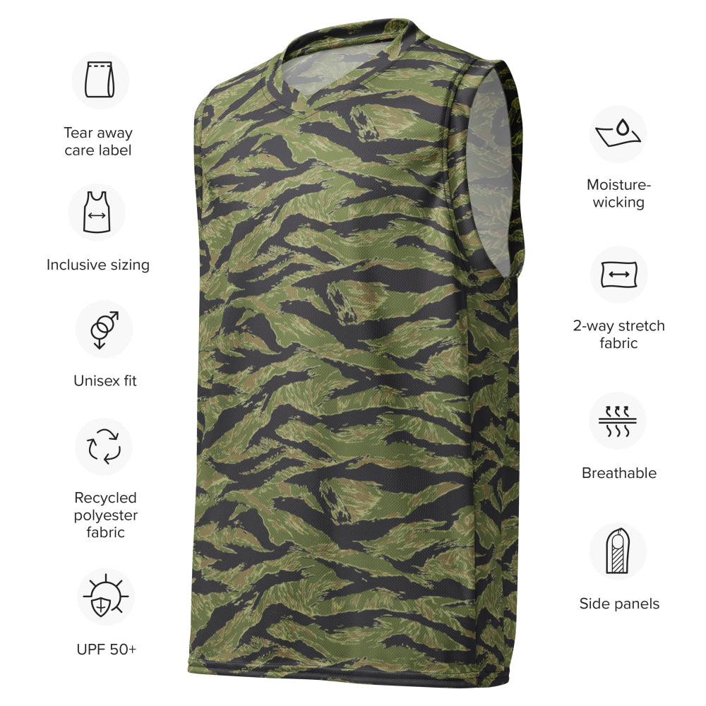 South Vietnam Original Tiger Stripe CAMO unisex basketball jersey - Unisex Basketball Jersey