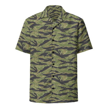 South Vietnam Original Tiger Stripe CAMO Unisex button shirt - Button Shirt