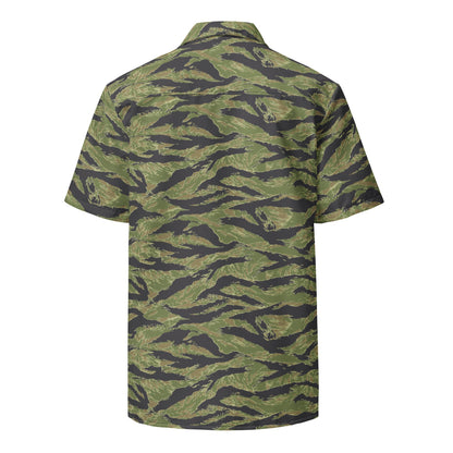 South Vietnam Original Tiger Stripe CAMO Unisex button shirt - Button Shirt