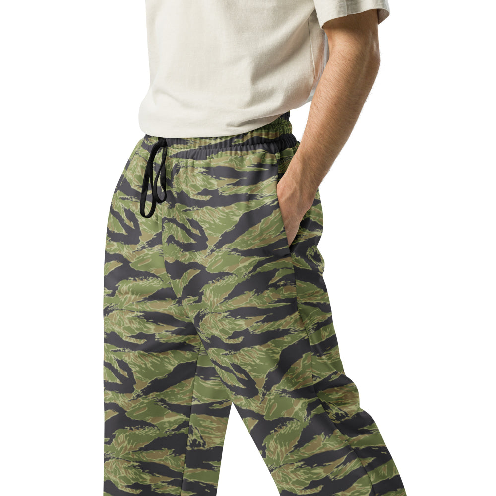 South Vietnam Original Tiger Stripe CAMO Wide-leg joggers - Unisex Joggers