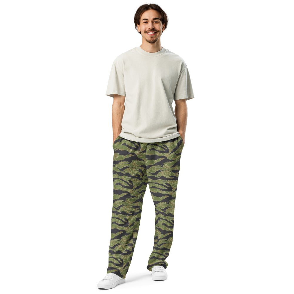 South Vietnam Original Tiger Stripe CAMO Wide-leg joggers - Unisex Joggers