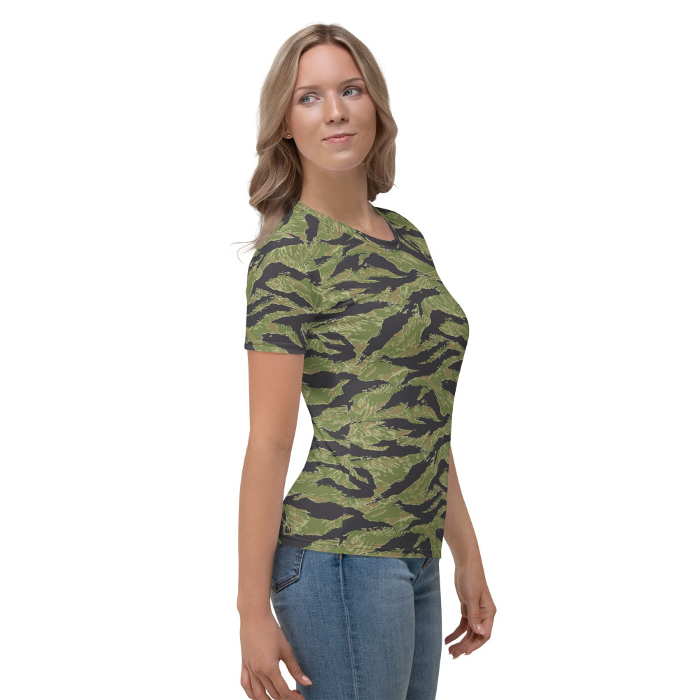 South Vietnam Original Tiger Stripe CAMO Women’s T-shirt - Womens T-Shirt