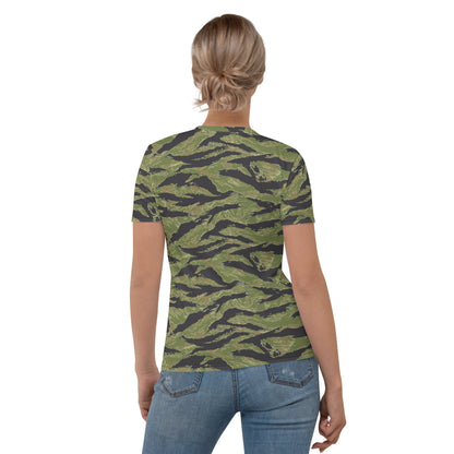 South Vietnam Original Tiger Stripe CAMO Women’s T-shirt - Womens T-Shirt