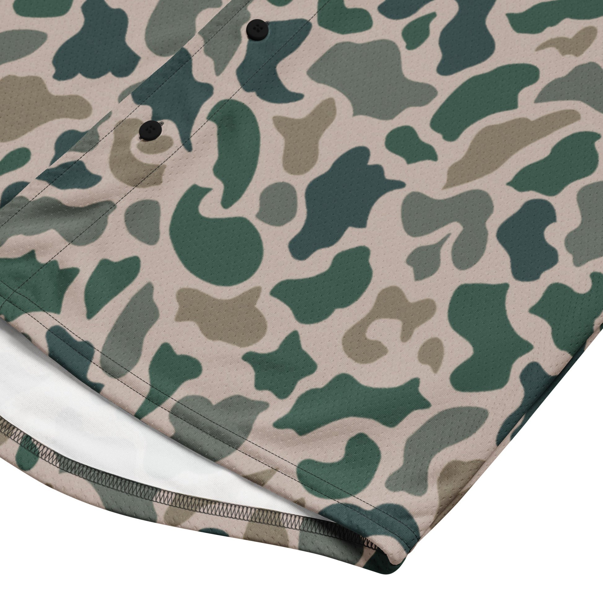 South Vietnamese ARVN Duck Hunter Beo Gam CAMO baseball jersey - Baseball Jerseys