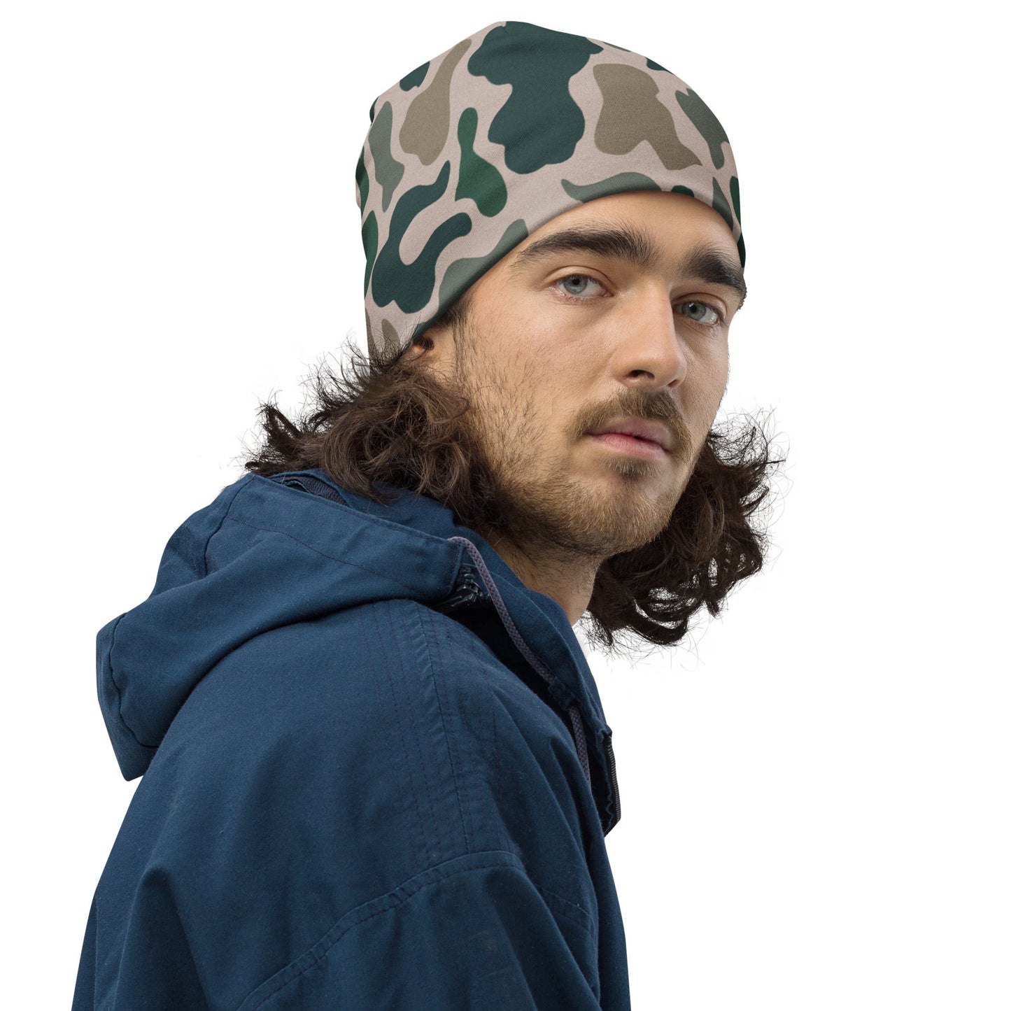 South Vietnamese ARVN Duck Hunter Beo Gam CAMO Beanie - Beanies